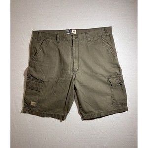 Signature Levi Strauss Cargo Shorts Men 40 Adult Zip Outdoors Casual